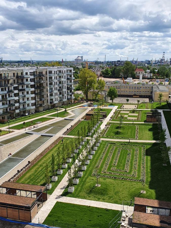 Apartamenty 48 Letnica Gdańsk Exteriör bild
