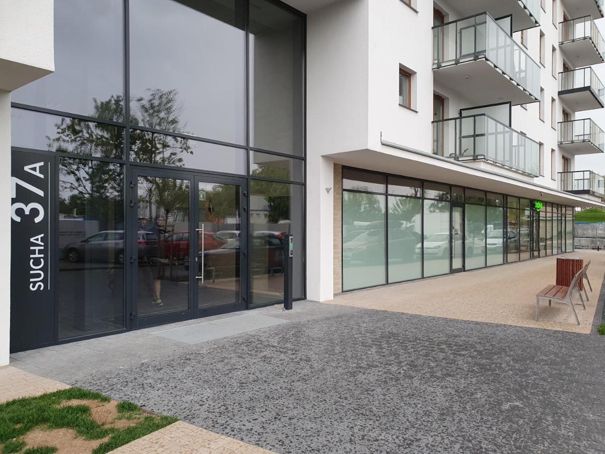Apartamenty 48 Letnica Gdańsk Exteriör bild